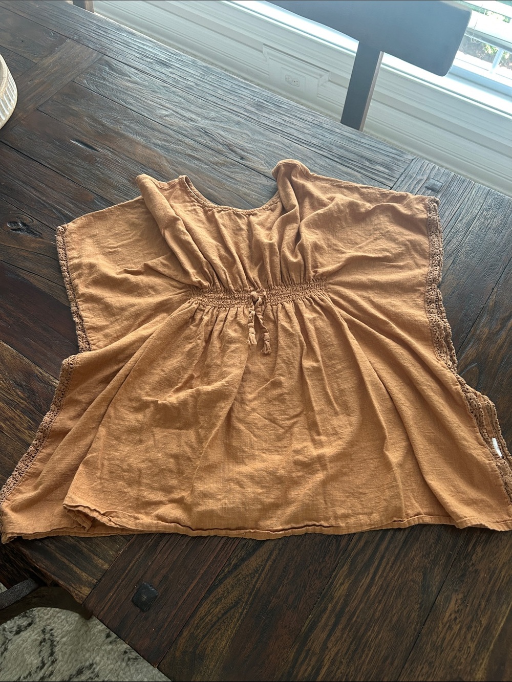 Zara Kids Swim Coverup - Rust